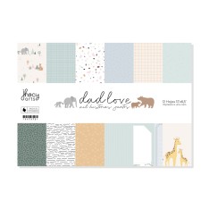 Papel Dad Love 12”x 8,5”