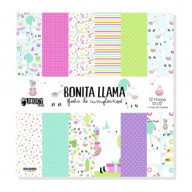 papel-de-diseno-bonita-llama