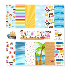 papel-de-diseno-vacaciones-en-la-playa